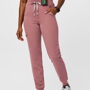 FIGS Mauve High Waist Zamora Jogger Pants